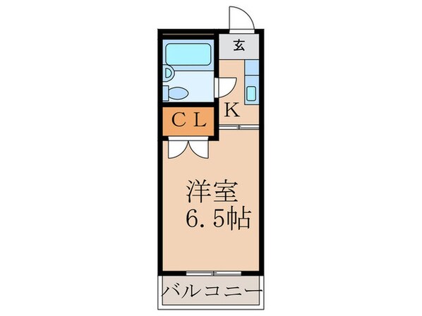 ハイツ神戸西の物件間取画像